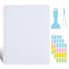 Reusable Sticker Book Collecting Album Sticker Collection Storage Book Clear