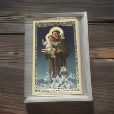 Laminated Prayer to St. Anthony to Recover Lost Things Holy Prayer Card Catholic