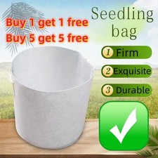 HFICY 1-5PCS Plant Grow Bags Heavy Duty Thick Nonwoven Fabric Pots Planters UK