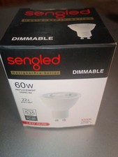 LED GU10 60W At 8w Dimmable 22 Year 3000k 535 Lumens SENGLED 120 Pack