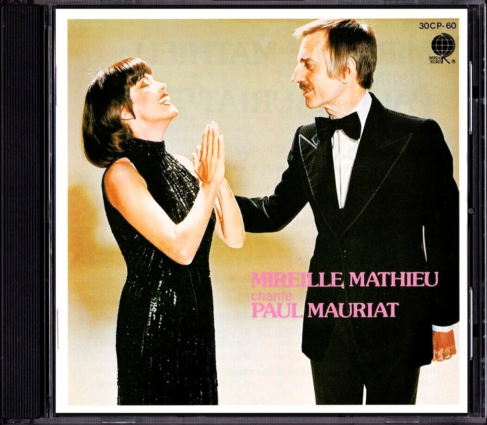 MIREILLE MATHIEU Rare 1987 Japan CD ''CHANTE PAUL MAURIAT'' 18 Pages Booklet - Image 2 of 4