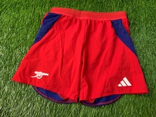 ARSENAL LONDON 2024/2025 WOMEN FOOTBALL SHORTS HOME ADIDAS ORIGINAL SIZE S 8-10