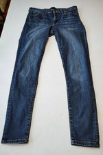 Banana Republic Dark Wash Denim Sculpt Skinny Jeans Women's Size 27/4 EUC
