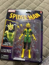 Marvel Legends Spider-Man Retro Electro Francine Frye 6 Figure NEW Sealed