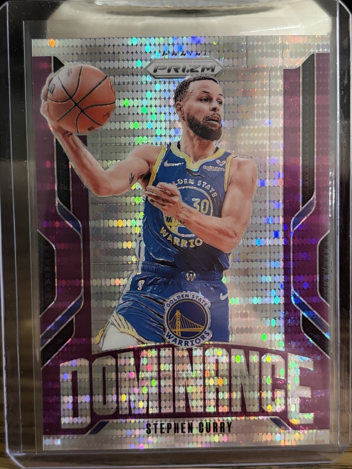2024-25 Panini Prizm - Dominance Stephen Curry #21 Purple /35