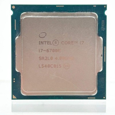 Intel Core i7-6700K 4.00GHz Quad Core SR2L0 8 Thread LGA 1151