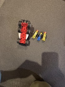 LEGO CITY: Lot of Vintage Firemen + Truck + Police Officer 