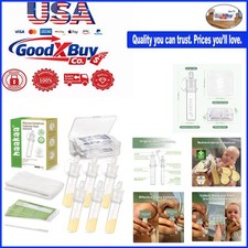 Sterile Colostrum Collector Kit 4ml Silicone Reusable Storage Case - Pack of 6