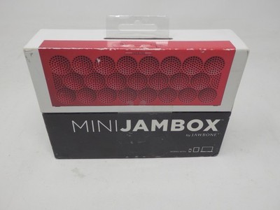 NEW SEALED Jawbone Mini Jambox Portable Speaker System - Red Dot