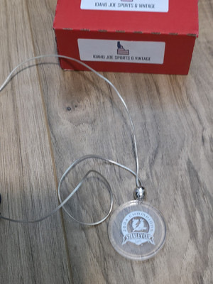 Vintage 2004 Tampa Bay Lightning Stanley Cup Champions Light-Up Promo Necklace 