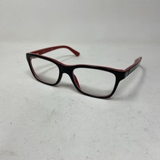 Ray-Ban KIDS RB 1536 3573 48-16-130 BLACK RED FLEX HINGE EYEGLASSES WH80