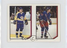 1986-87 O-Pee-Chee Album Stickers Bryan Erickson Larry Melnyk #93-224 1vs