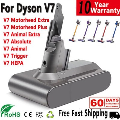 21.6V 6.4Ah Replacement Battery for Dyson V7 SV11 Animal Absolute Trigger Extra