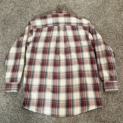 Orvis Men’s Medium Cotton Long Sleeve Button Down Shirt Outdoor Fisherman Hiking - Picture 7 of 9