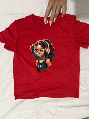 Red blouse for girls