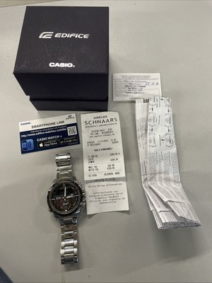 Armbanduhr Casio-Edifice ECB 800DB-1A. Bluetooth. Motorsport Edition. 269 