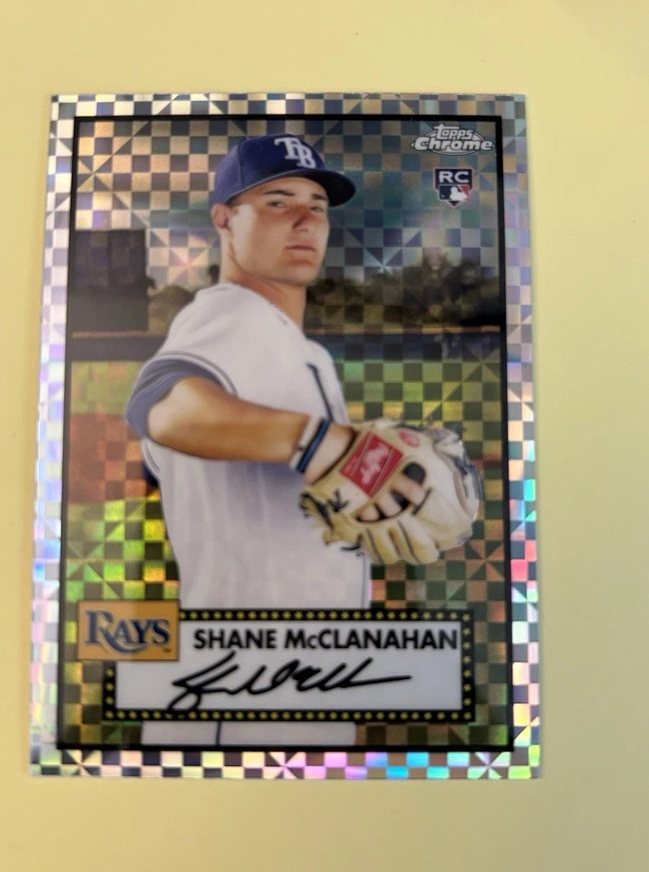 2021 Topps Chrome Platinum Anniversary - Shane McClanahan #90 X-Fractor (RC)