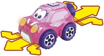 TOOKO Pink Ferngesteuertes Auto RC Buggy Kinder 2-5 Follow Me Lichter Sounds