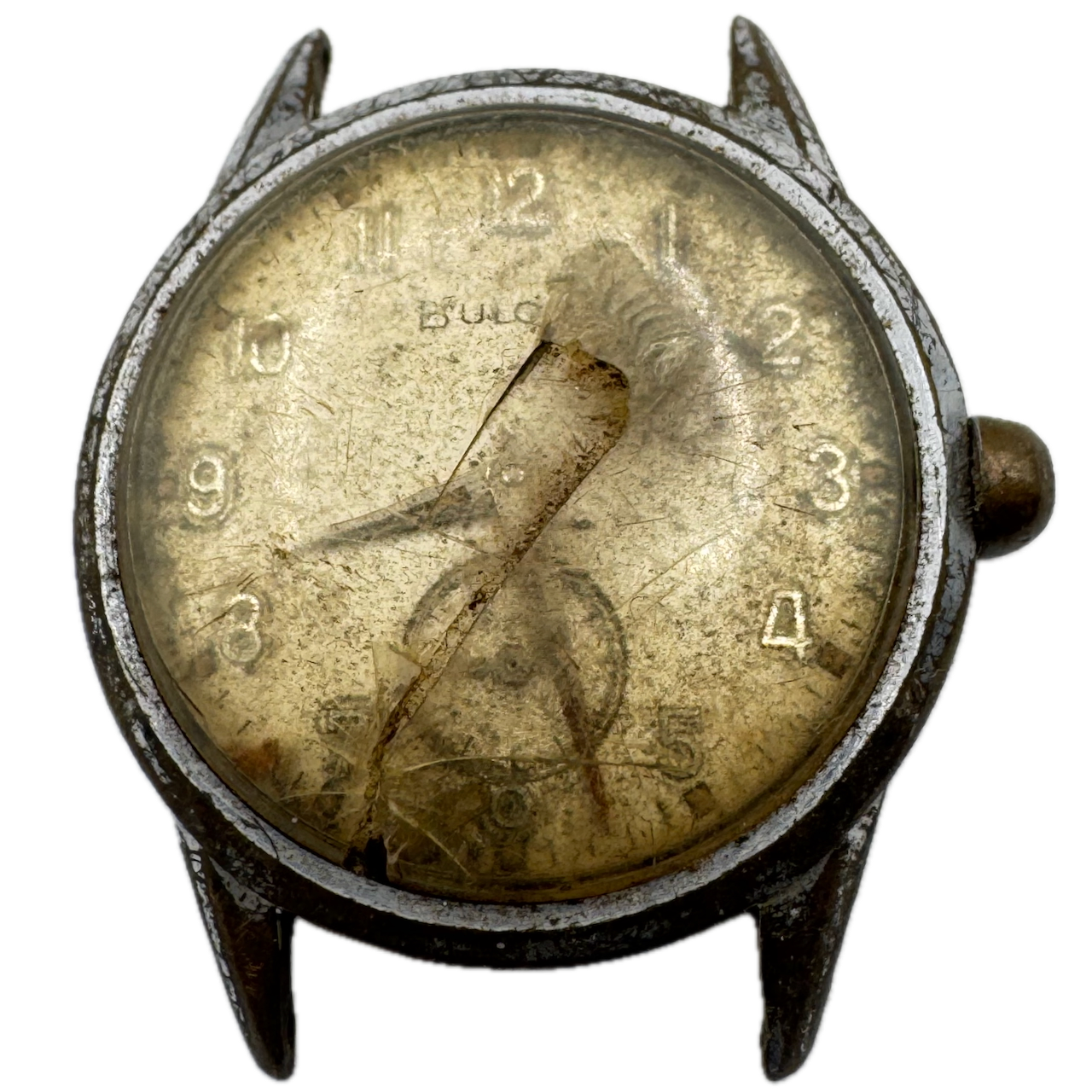 Vintage 1956 Bulova 11 AC Swiss Men's Mechanical Watch Small Seconds