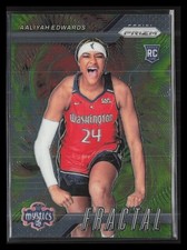 2024 Panini Prizm WNBA #3 Aaliyah Edwards Fractal