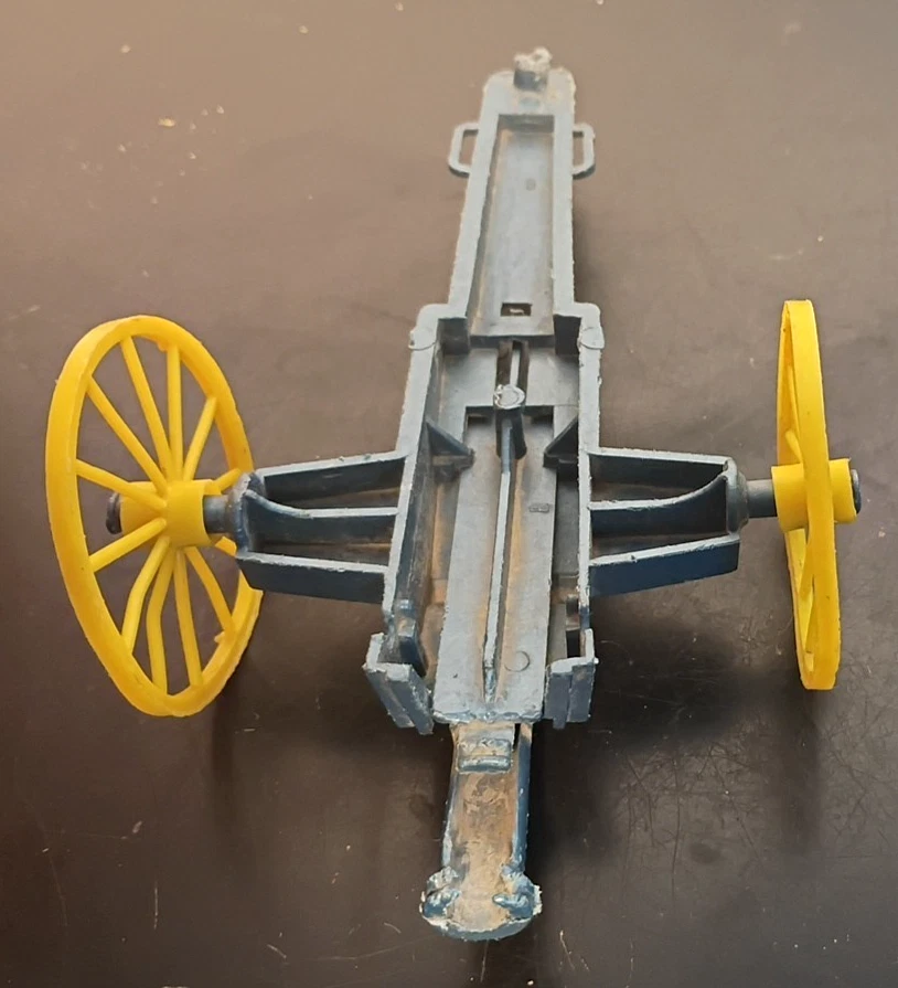 Vintage MPC Confederate Toy Soldiers 60mm Breech-Loading Union CANNON Civil War - Image 4 of 4