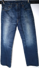 Rare Vintage Levi's 501XX Big E Jeans Selvedge LVC Made USA Finish Italy SIZE 33
