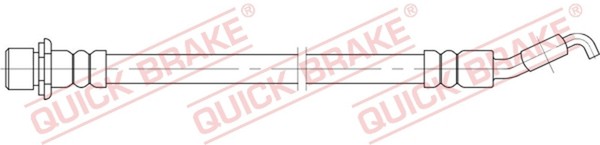 Bremsschlauch Quick Brake 58.001 FüR Toyota Auris M10X1 Verso Van Dual Vvti Cat-image