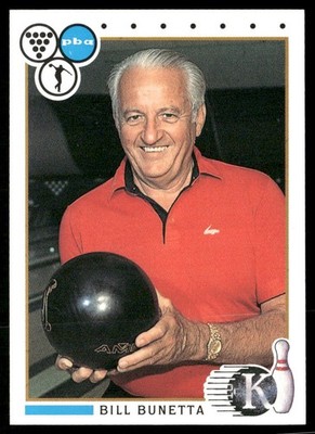 Bill Bunetta 1990 Kingpins Professional Bowlers Tour #21