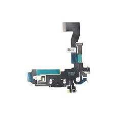 For Apple iPhone 12 Charging Port Connector Flex Replacement Part - Black Color