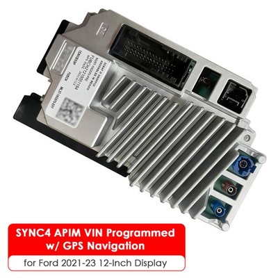 SYNC4 APIM VIN Programmed w/ GPS Navigation for Ford 2021-23 12-Inch Display F8