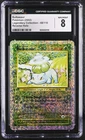CGC 8 Bulbasaur 2002 Legendary (Collection) 68/110 Reverse Holo Pokemon Card