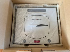 Sega Saturn HST-0017 Christmas Nights Japanese console system complete in box