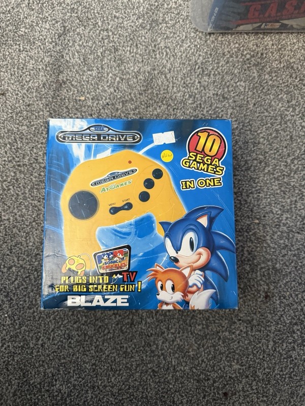Sega Mega Drive Blaze AT Games 10 In 1 Arcade Game Console