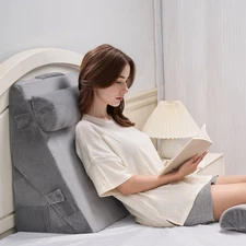 Orthopedic Bed Wedge Pillow 4 Pcs Adjustable for Back Leg Neck Sleep GERD