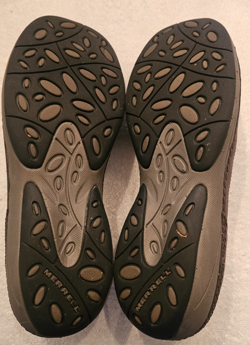 Mocassino Merrell Namak Moc in pelle slip on comodo taglia 10 espresso J227313C donna