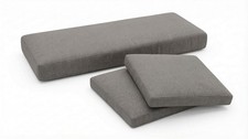 Replacement 3pc Rattan Chair Cushion Set Garden Sofa Seat Pad Set Outdoor Garden