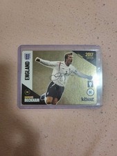 RARE CARD Kickerz Legend 2017 David Beckham w...