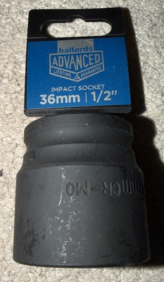 #ad Halfords Advanced Impact Socket 36mm 1 2 Drive GBP 7.00