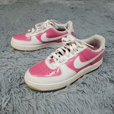 Nike Shoes Girls 5Y Air Force 1 Low LE Pink White Valentines Low Top Lace Up