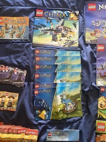 lego manual Instruction Book Lot Chima Ninjago 70231 70105 70753 2254 9441 70736
