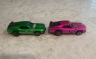 Vintage 1969 Mattel Hot Wheels Redline Sizzlers Cars Boss 302 Mustangs UNTESTED