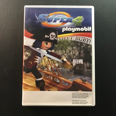 Super 4 Inspired by Playmobil: Meet Ruby! DVD 2016 Animated Series Adventure