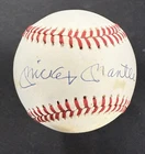 Mickey Mantle Signed Official AL Baseball NY Yankees Hof Auto Authentic CBM COA