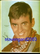 WILL HUTCHINS  Sugarfoot  PRINTED SIGNATURE POSTER Argentina 1960's
