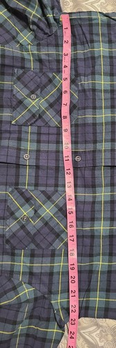 Mark Nairy X Five Four Mens XL Long Sleeve Shirt Plaid Cotton RN116666 - New - Picture 7 of 12