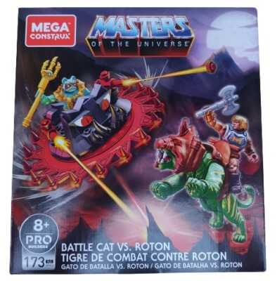 Mega Constux HE-MAN Master of the Universe BATTLE CAT VS ROTON Mattel GPH23 MOTU