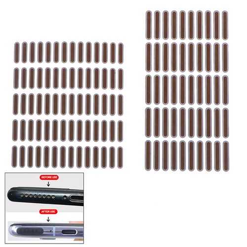 50/70pcs Universal Phone Speaker Earpiece Net Anti Dust Proof Mesh Sticker JG - Zdjęcie 8 z 14