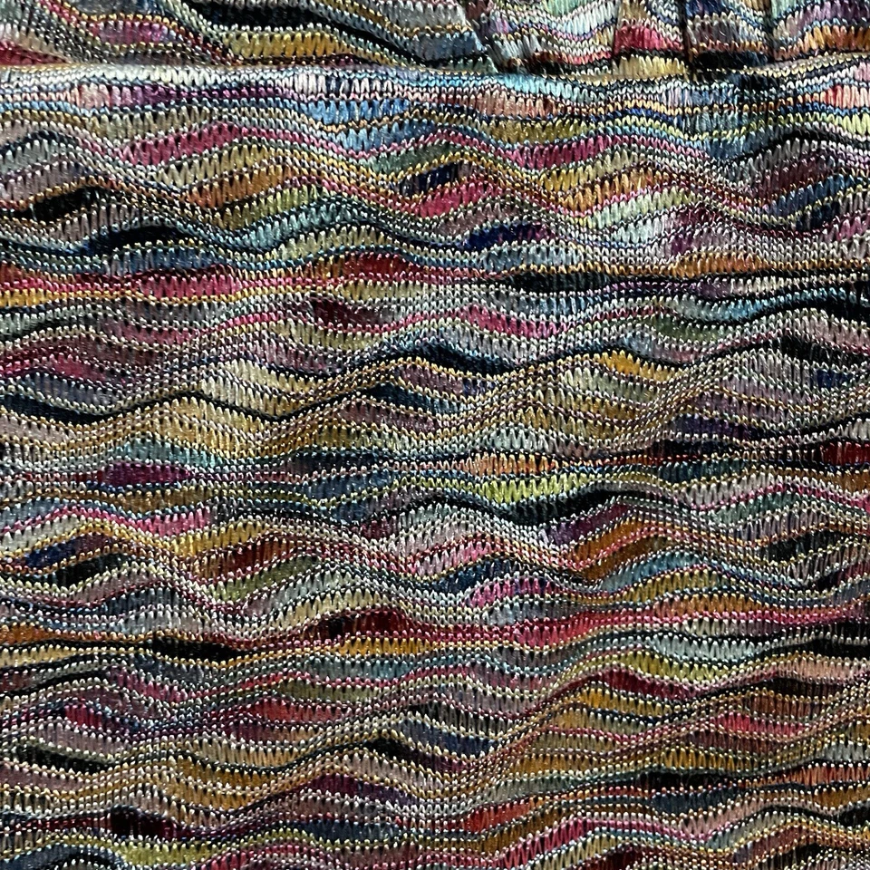 Mini Vestido Y2K Vintage Cyber Goth Raver Arco Iris M Metálico Brillante Correa de Espagueti Foto 3 de 4