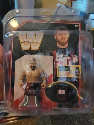WWE Mattel Retro Sami Zayn Action Figure W/ Protec...