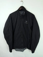 ARC'TERYX Men's Sz US M Black ATOM LT Zip Insulated Jacket Soft Shell 7098 2010
